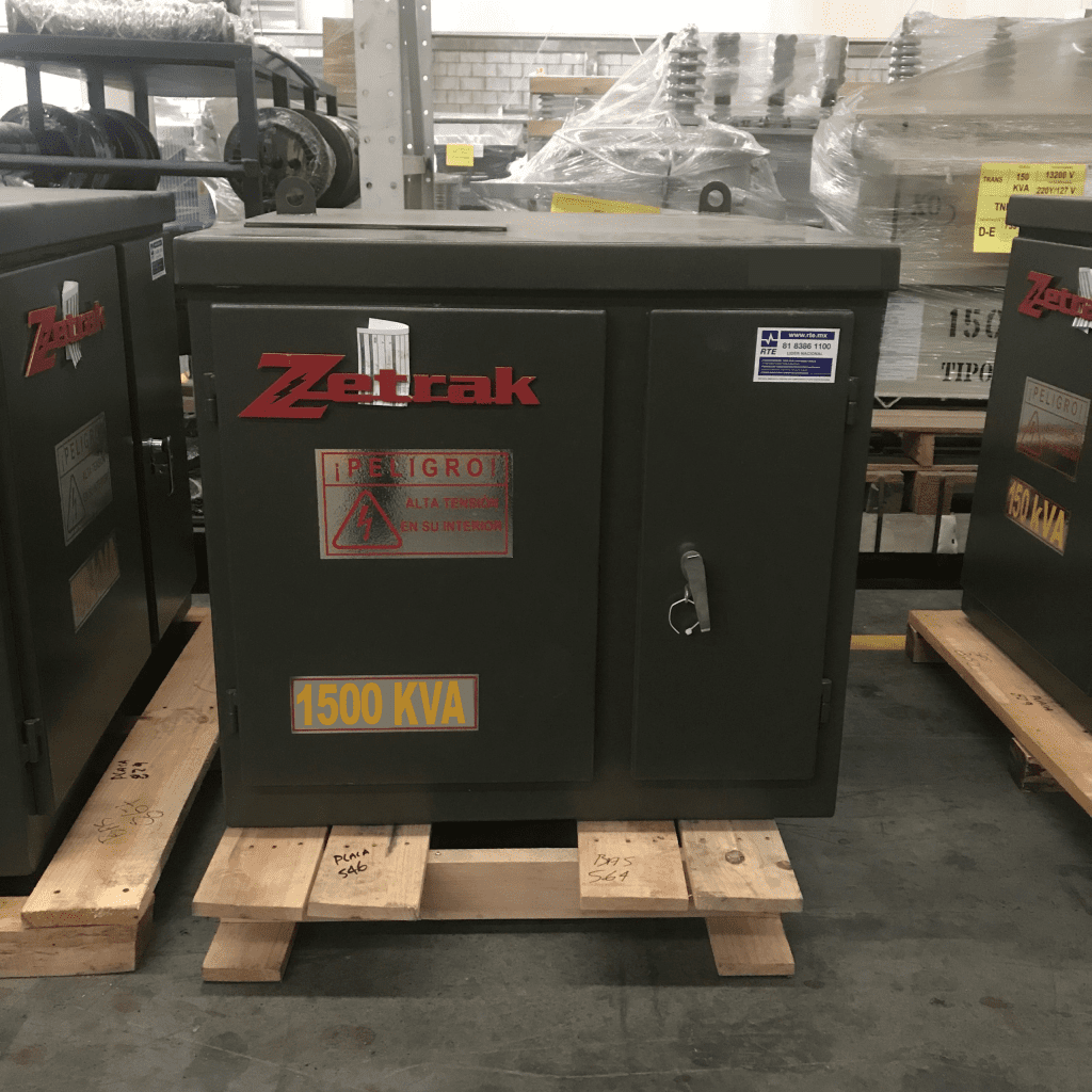 Transformador Zetrak 1500 KVA Trifasico 13200v 440/254 V • RTE Transformador Zetrak 1500 KVA Trifasico 13200v 440/254 V • RTE